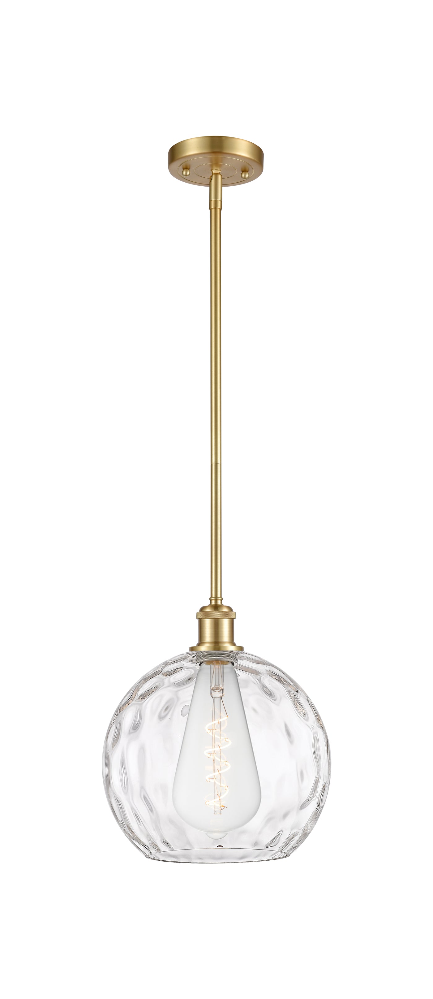 Ballston Mini Pendant Antique Brass Finish