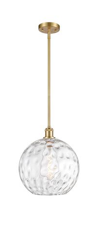 Ballston Mini Pendant Antique Brass Glass