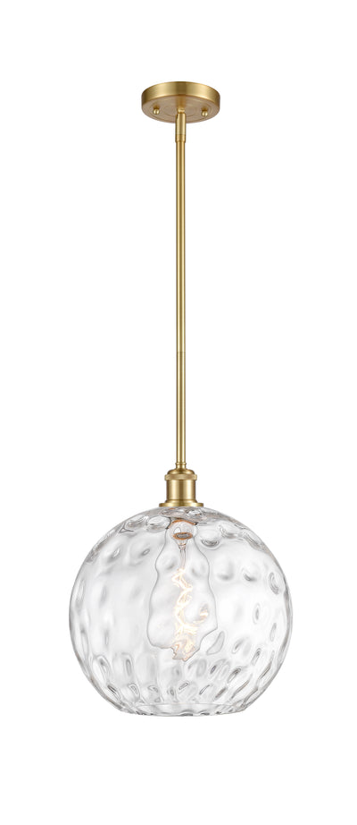 Ballston Mini Pendant Antique Brass Glass