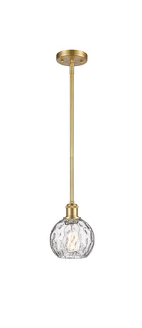 Ballston Mini Pendant Antique Brass Glass
