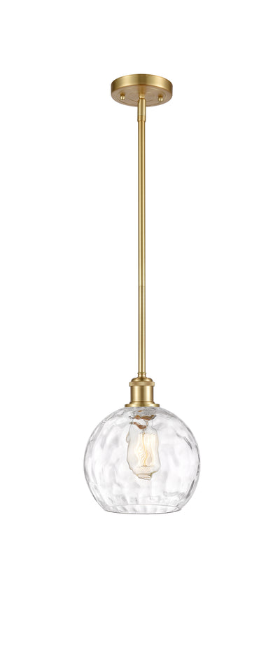 Ballston Mini Pendant Antique Brass Glass
