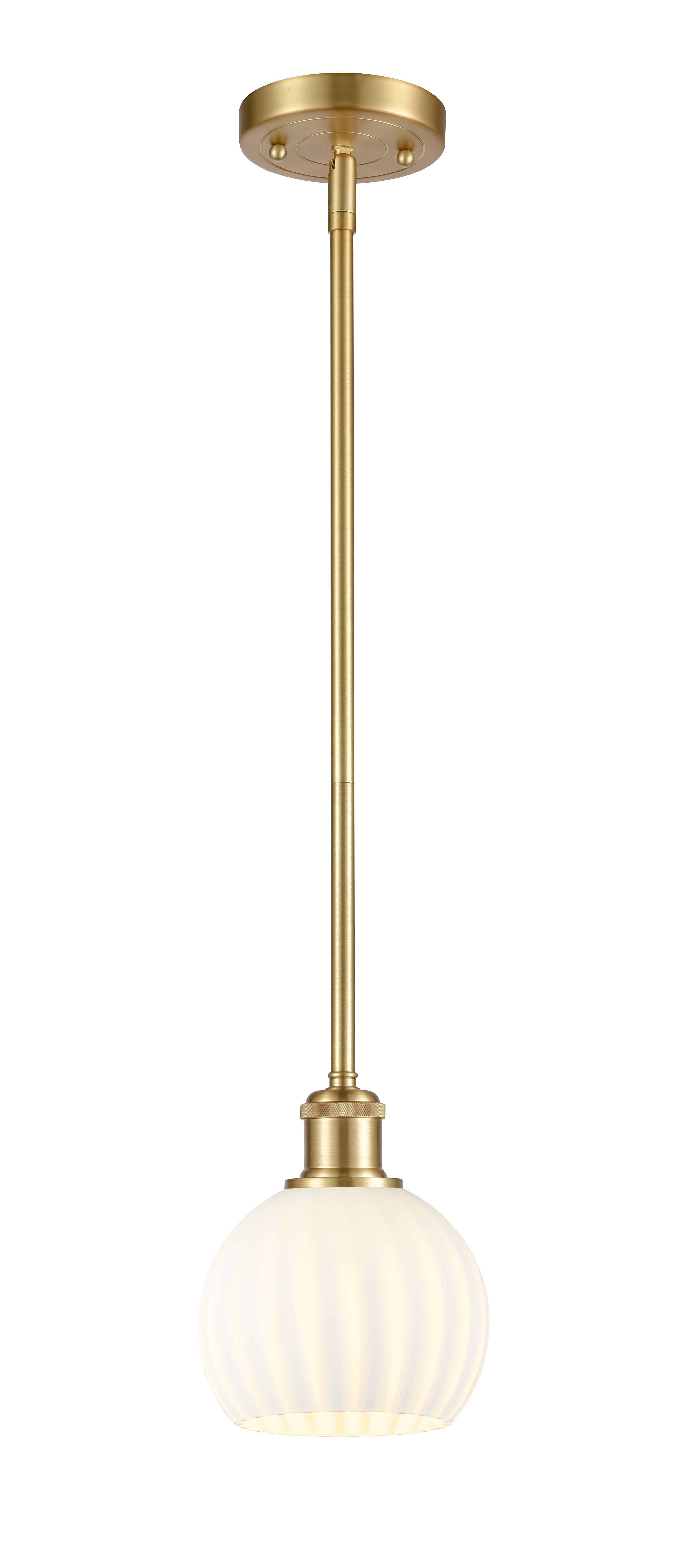 Ballston Mini Pendant Antique Brass Finish