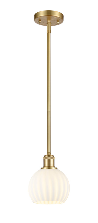 Ballston Mini Pendant Antique Brass Finish