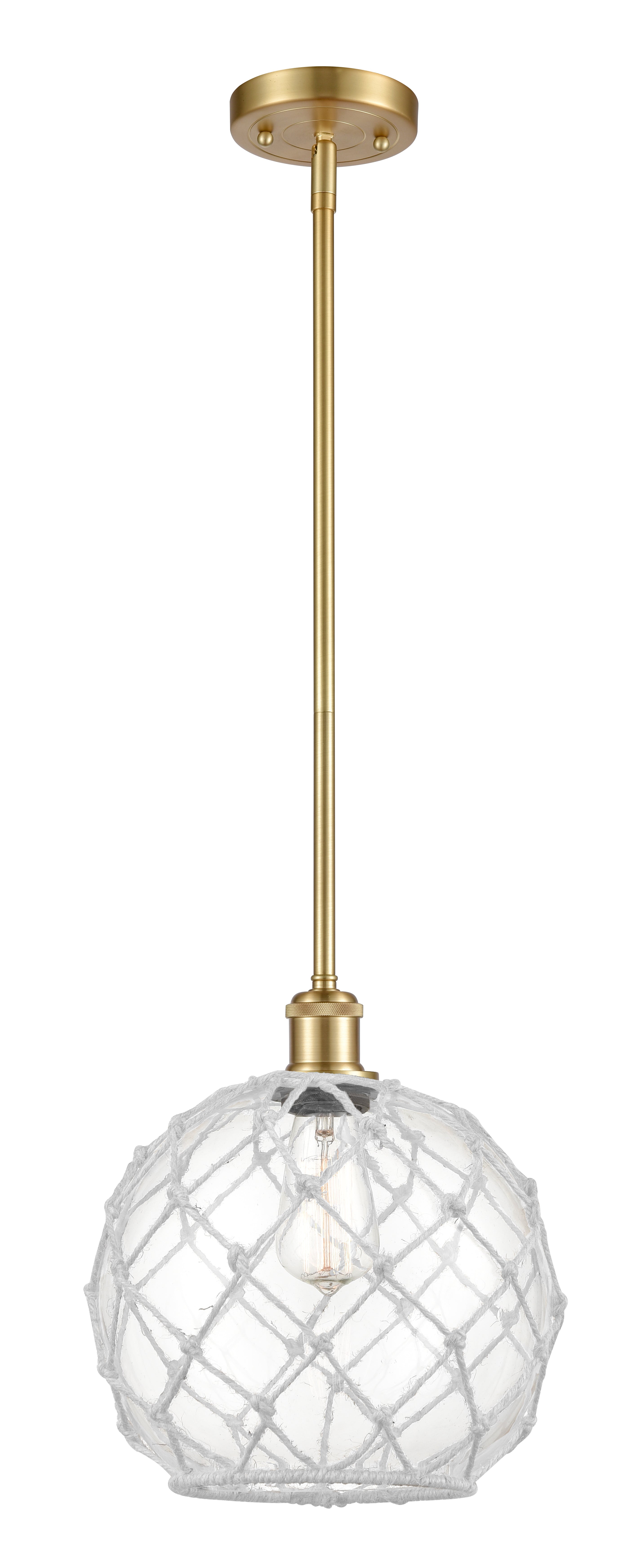 Ballston Mini Pendant Antique Brass Finish