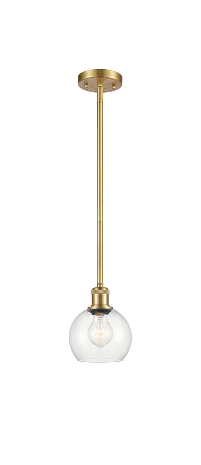 Ballston Mini Pendant Antique Brass Finish