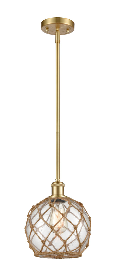 Ballston Mini Pendant Antique Brass Finish