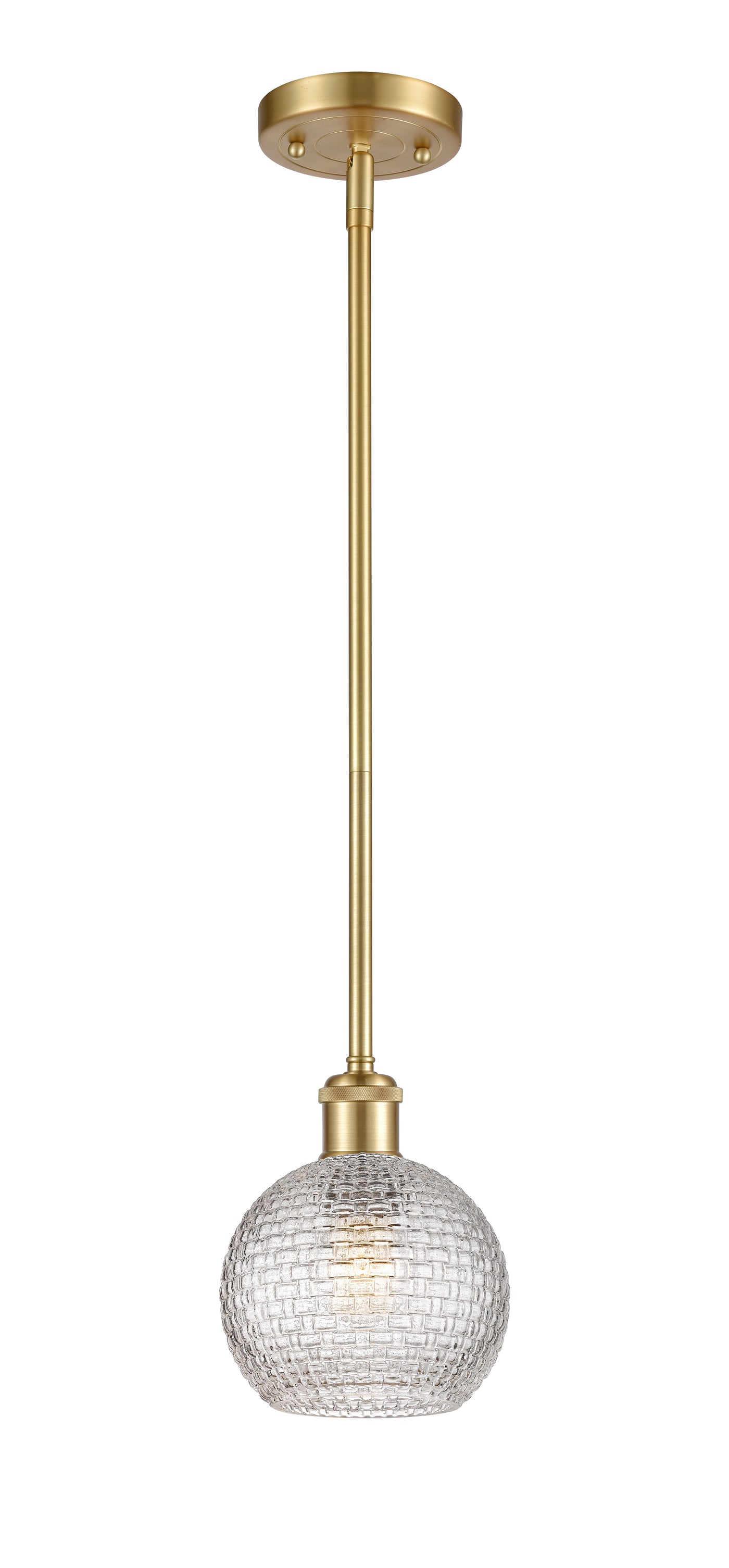 Ballston Mini Pendant Antique Brass Finish