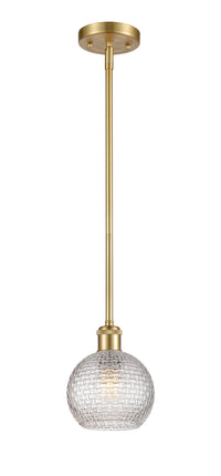 Ballston Mini Pendant Antique Brass Finish