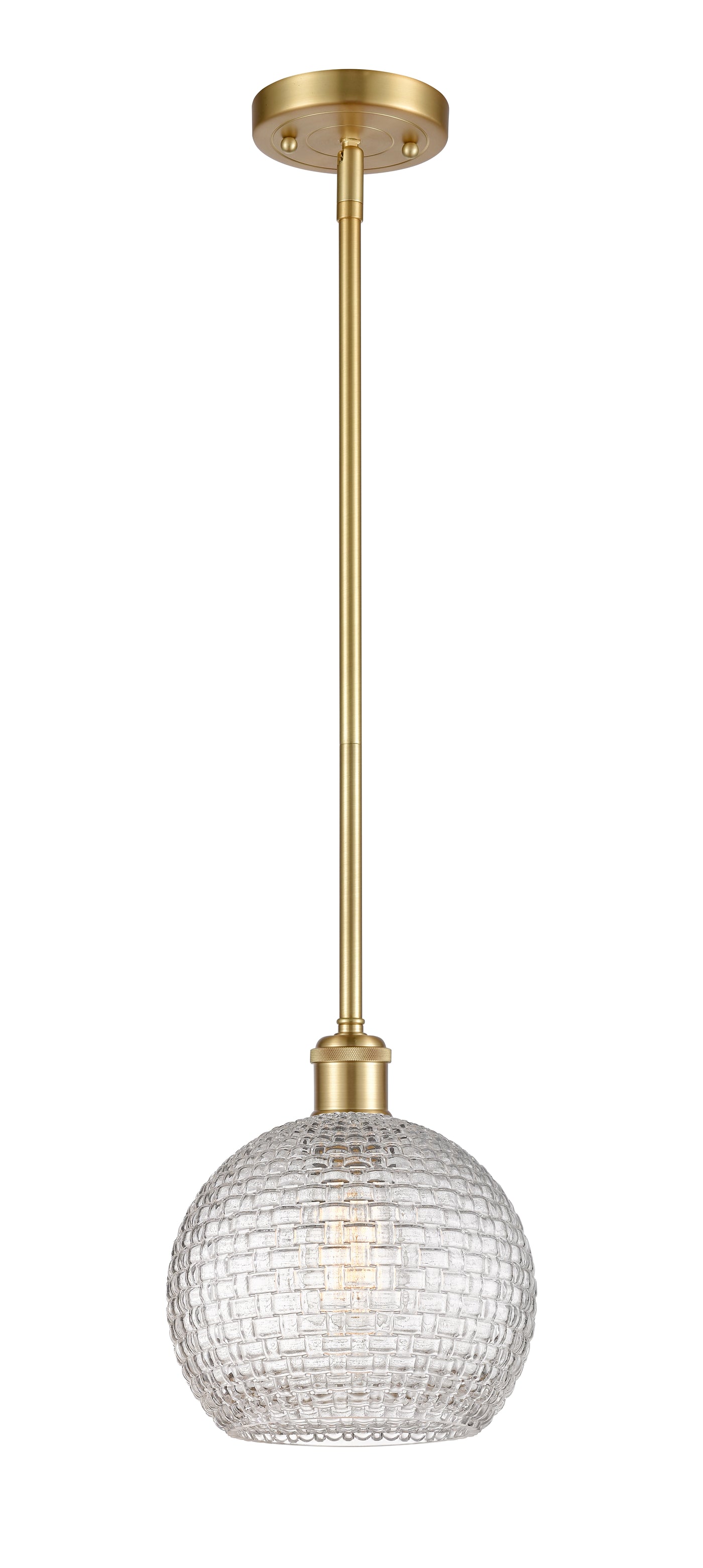 Ballston Mini Pendant Antique Brass Finish
