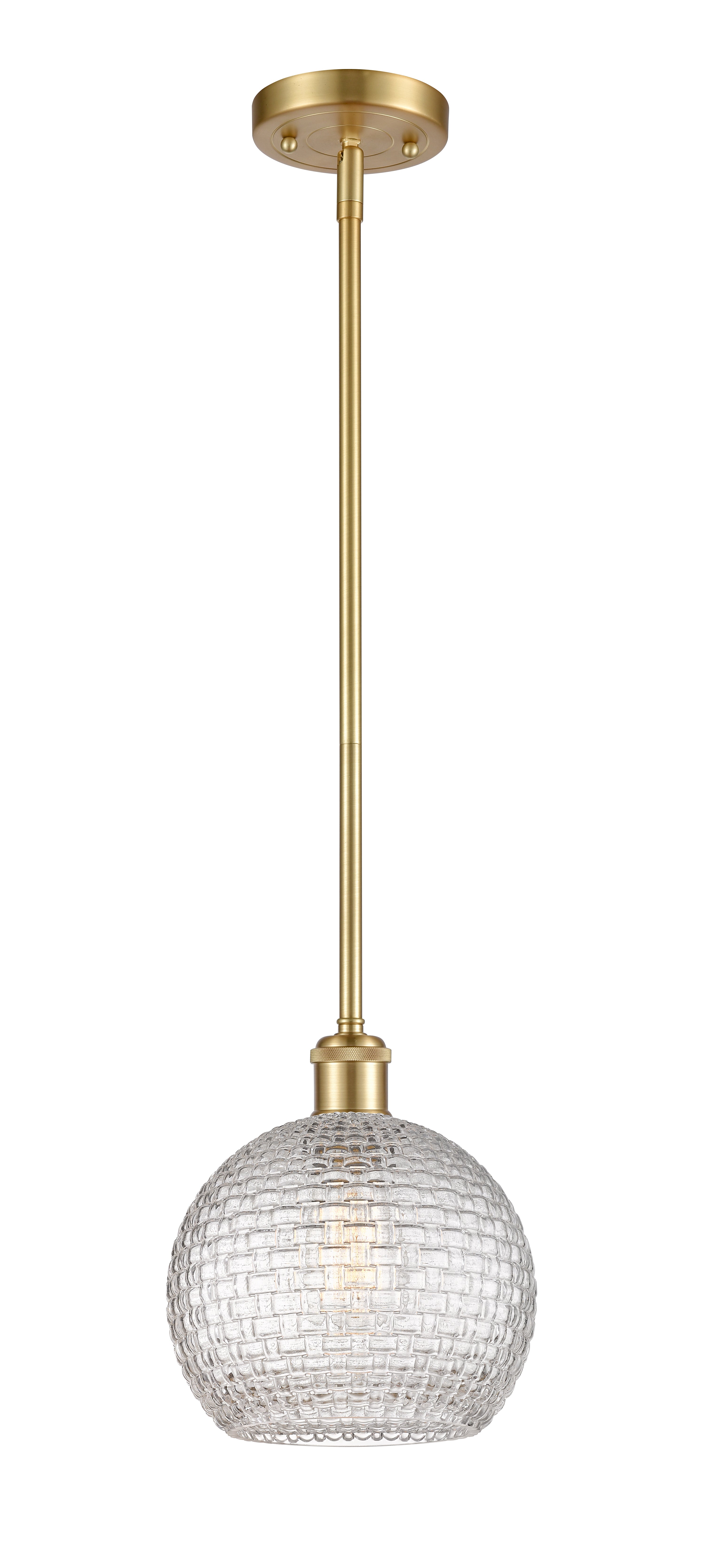 Ballston Mini Pendant Antique Brass Finish
