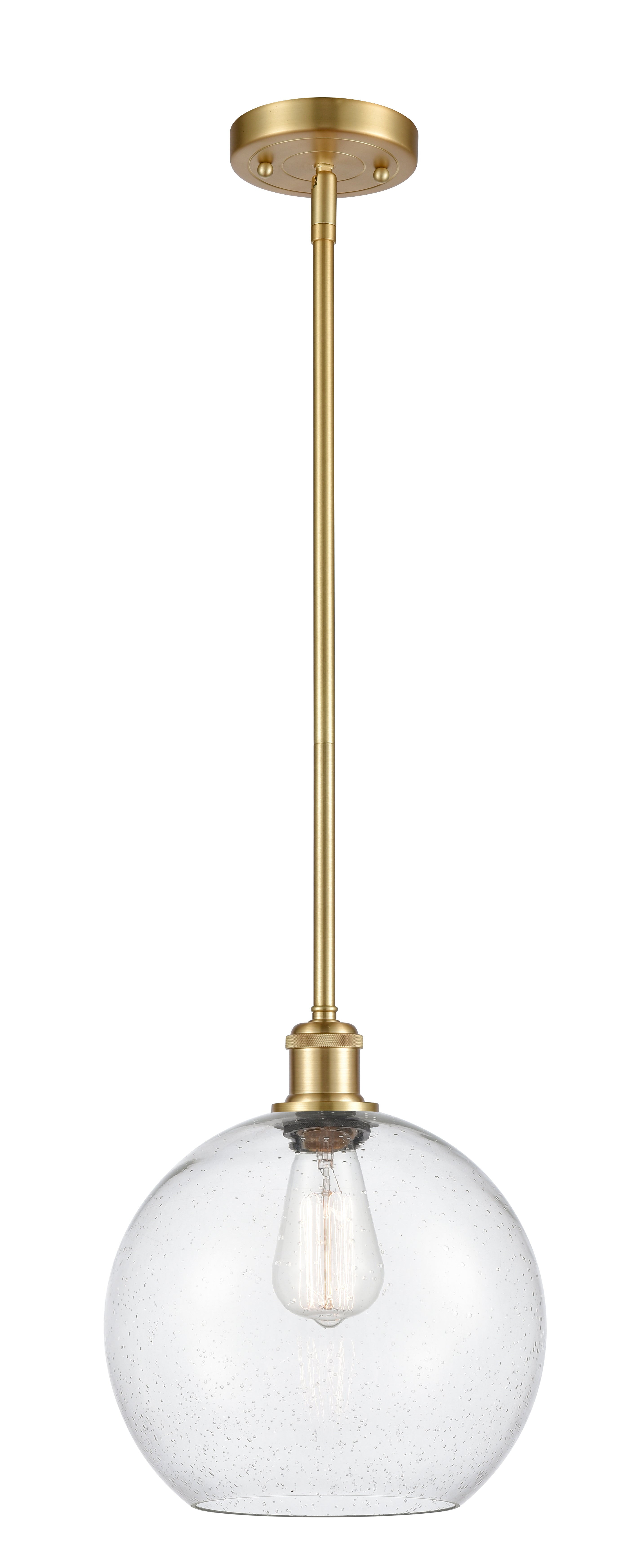 Ballston Mini Pendant Antique Brass Finish