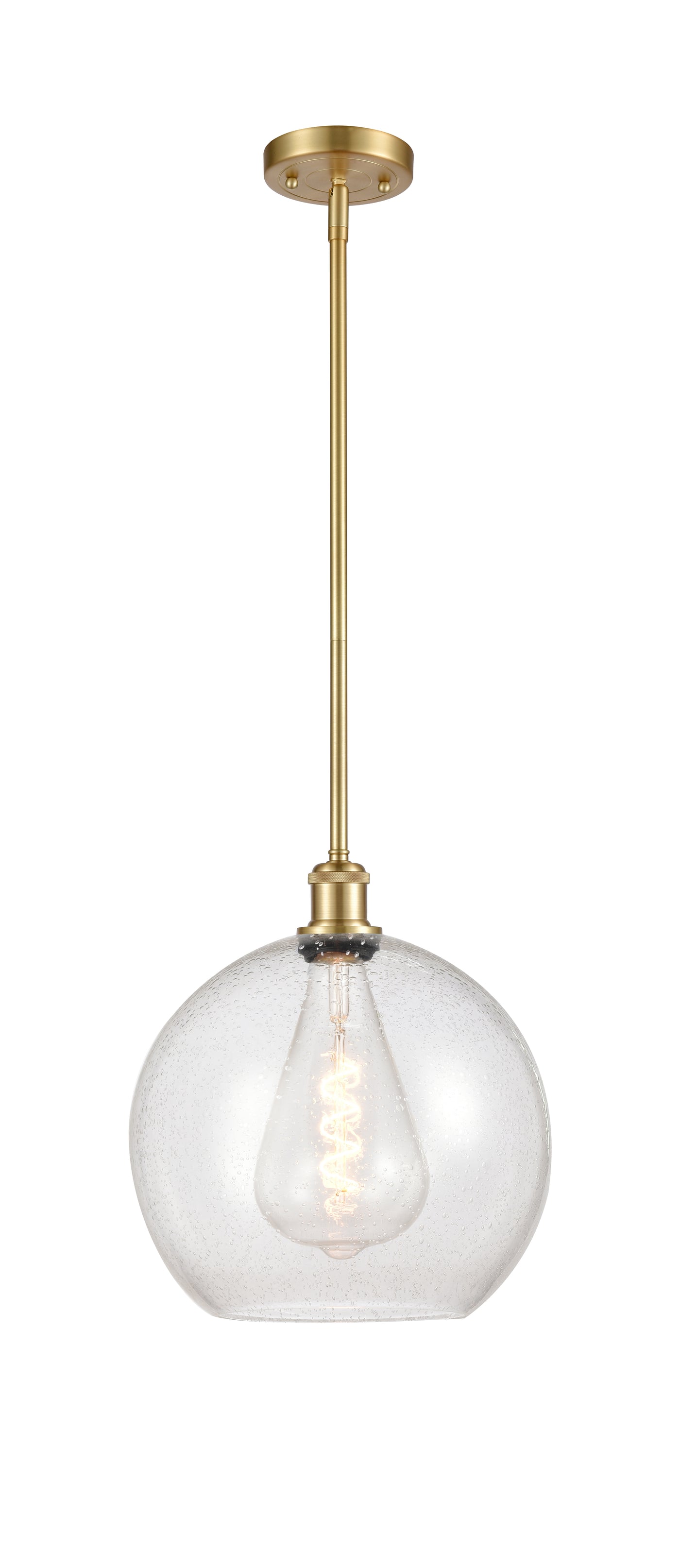 Ballston Mini Pendant Antique Brass Finish