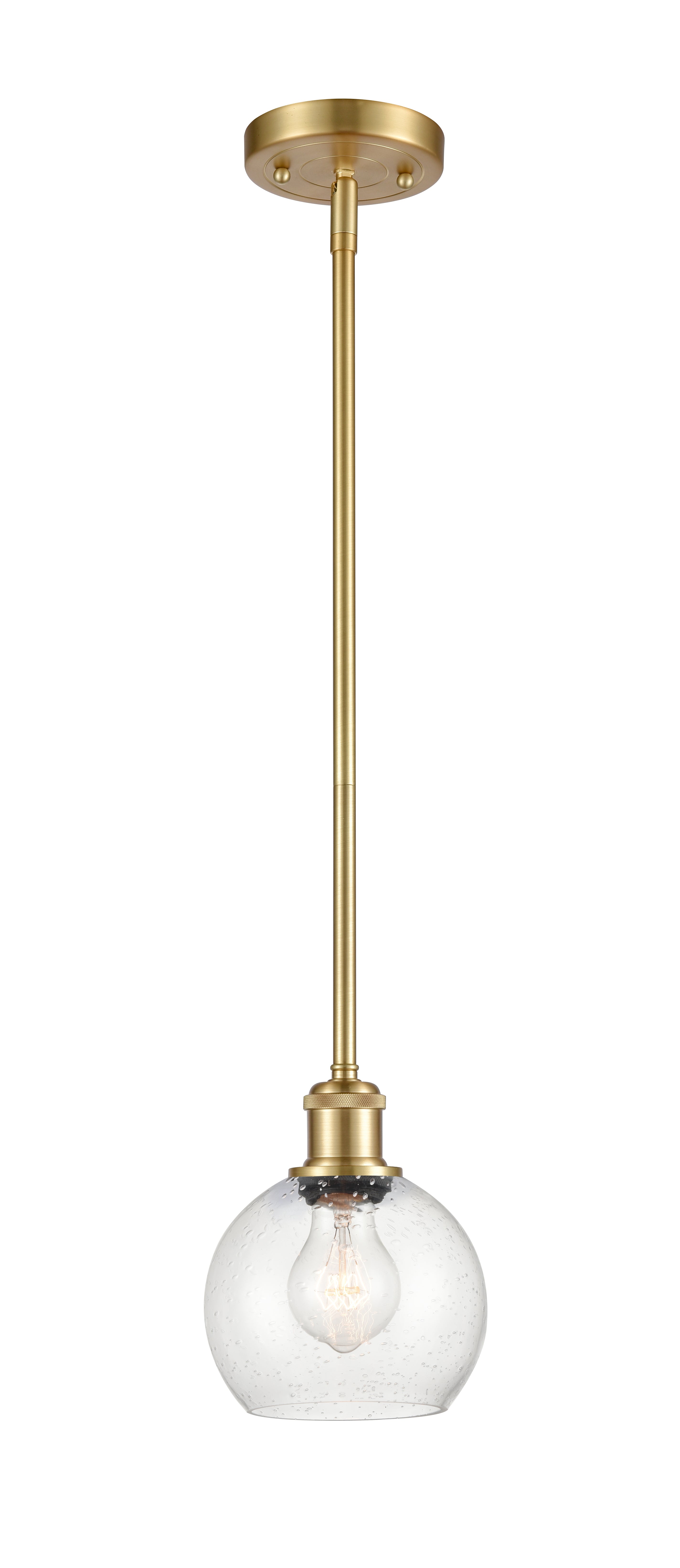 Ballston Mini Pendant Brass Antique Finish