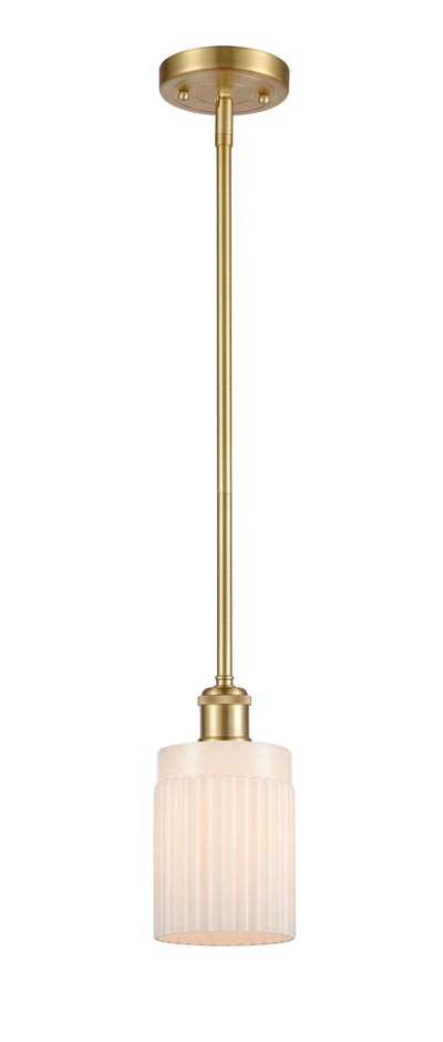 Ballston Mini Pendant Antique Brass Glass