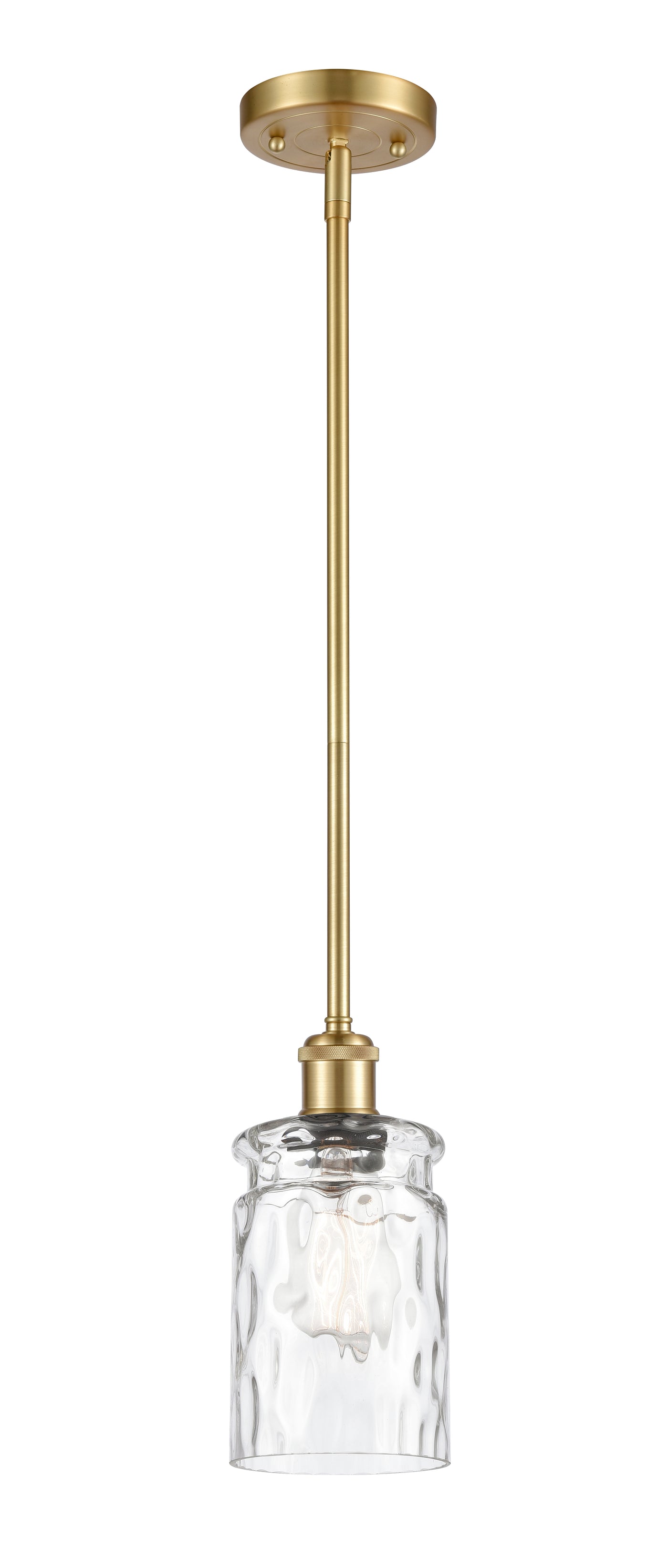 Ballston Mini Pendant Antique Brass Finish