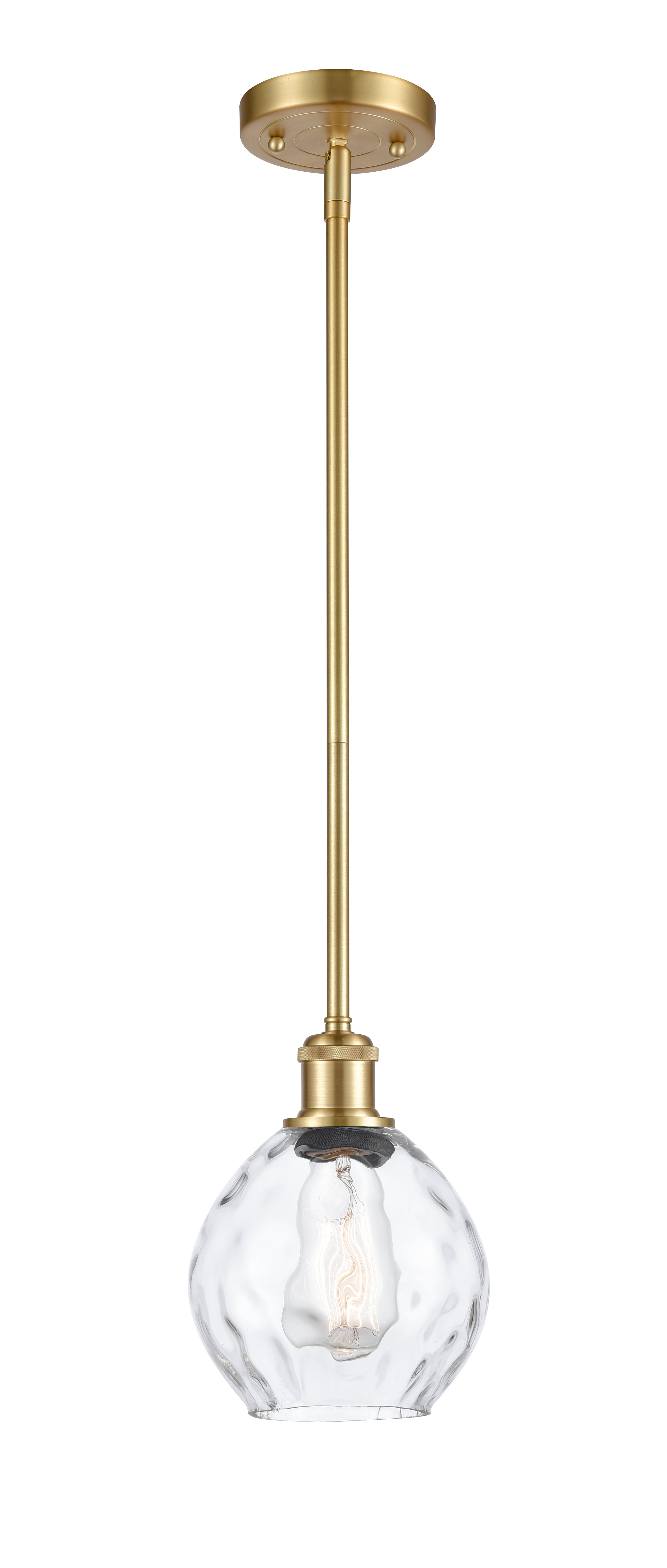Ballston Mini Pendant Antique Brass Cast