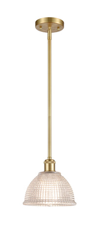 Ballston Mini Pendant Antique Brass 8 Inch