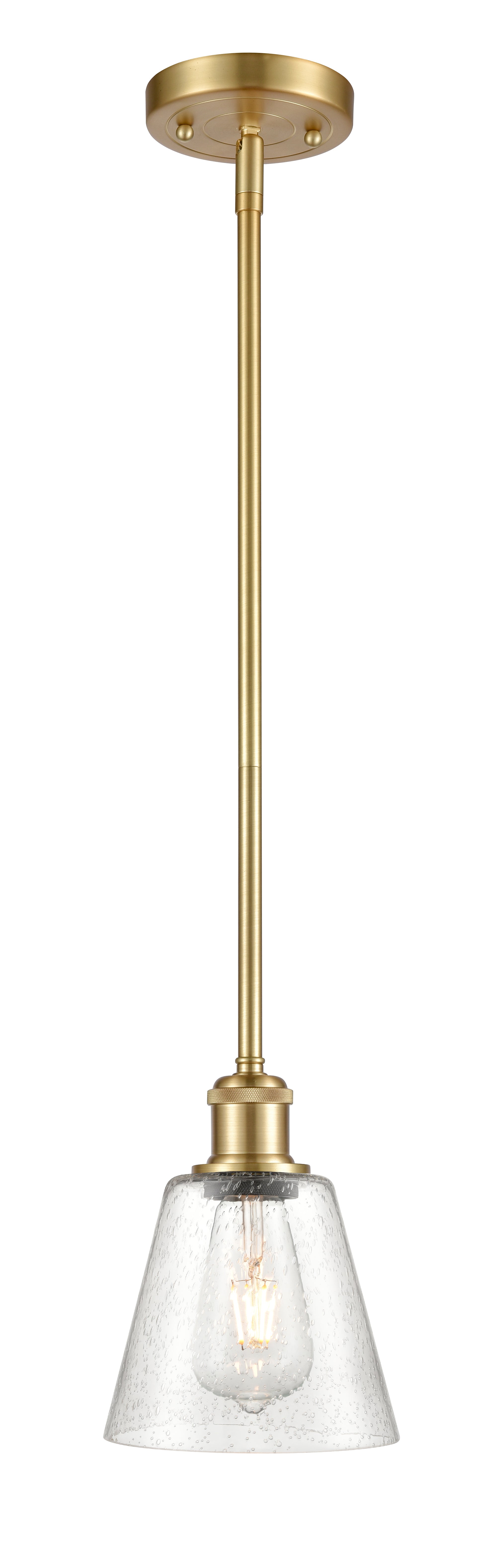 Ballston Mini Pendant Antique Brass Cast