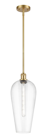 Ballston Mini Pendant Antique Brass Finish
