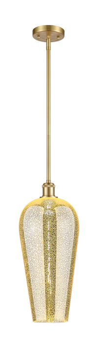 Ballston Mini Pendant Antique Brass Finish
