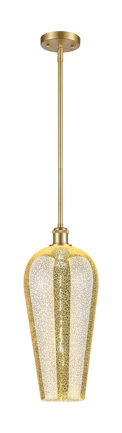 Ballston Mini Pendant Antique Brass Finish