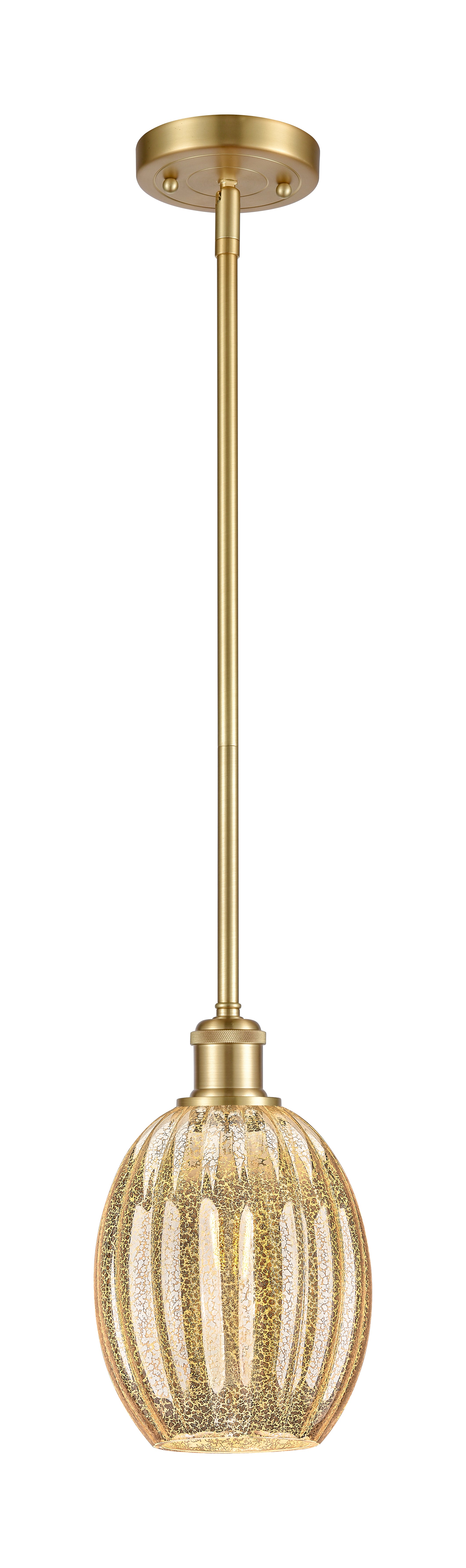 Ballston Mini Pendant Antique Brass Finish
