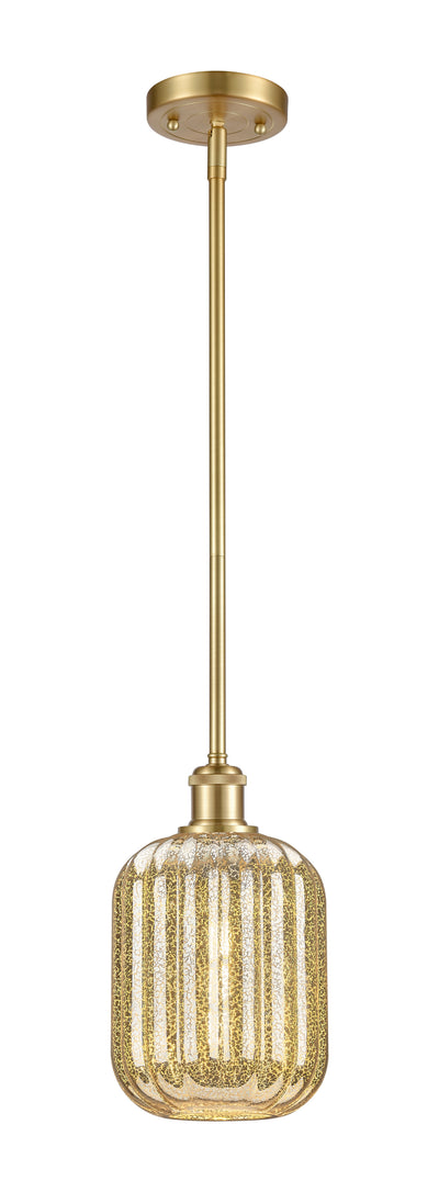 Ballston Mini Pendant Antique Brass Finish