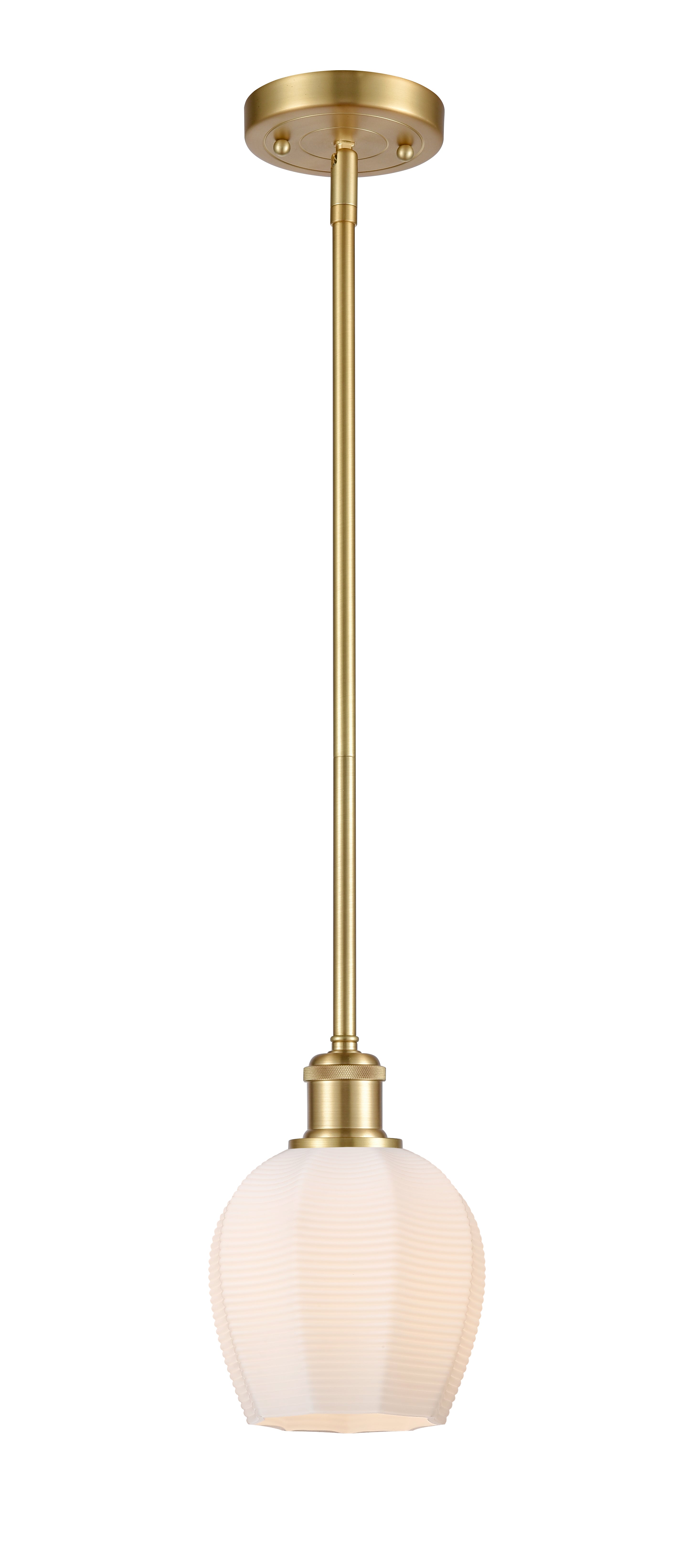 Ballston Mini Pendant Cast Brass Antique