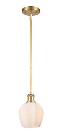 Ballston Mini Pendant Antique Brass Finish