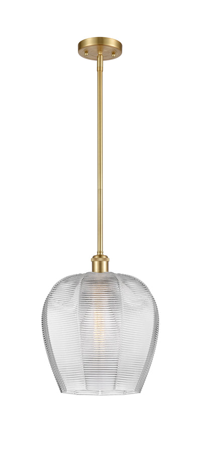 Ballston Mini Pendant Antique Brass Finish