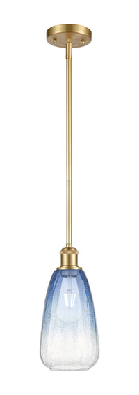 Ballston Mini Pendant Antique Brass Glass