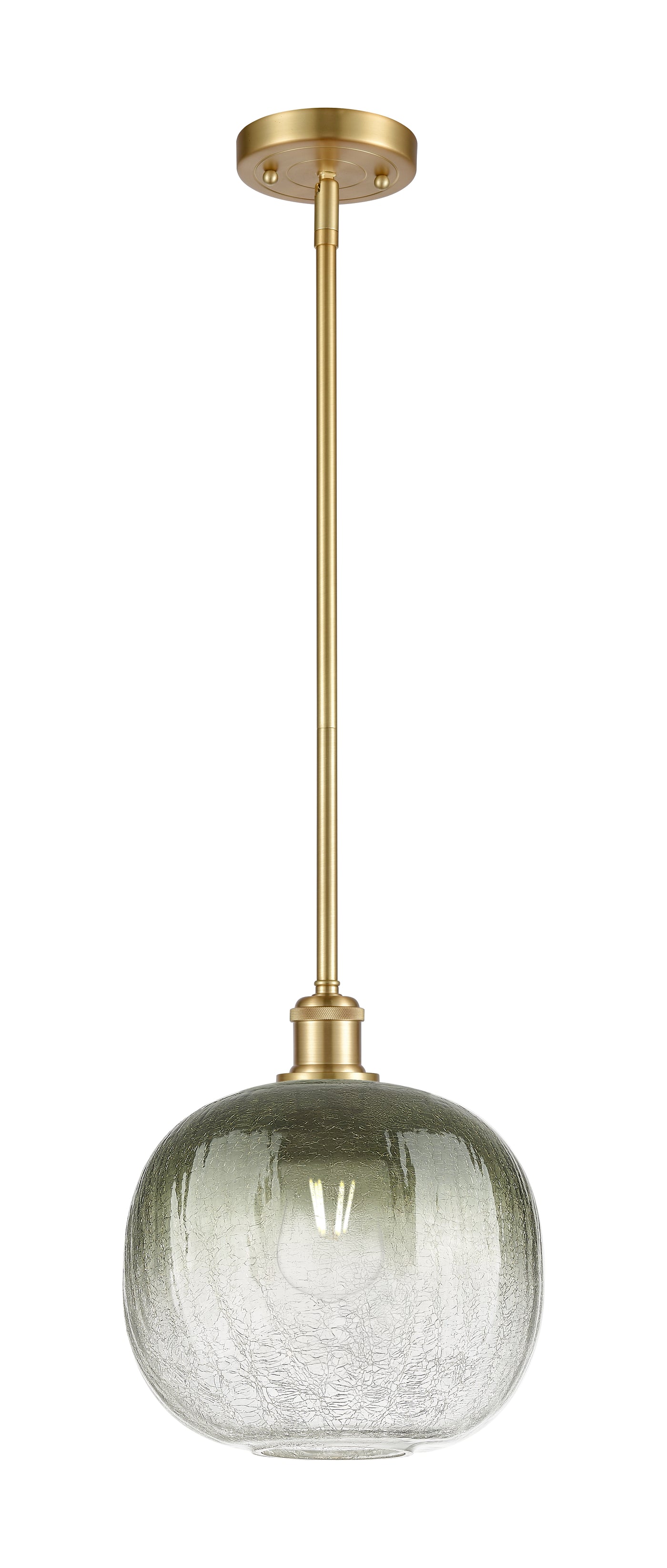 Ballston Mini Pendant Antique Brass Steel