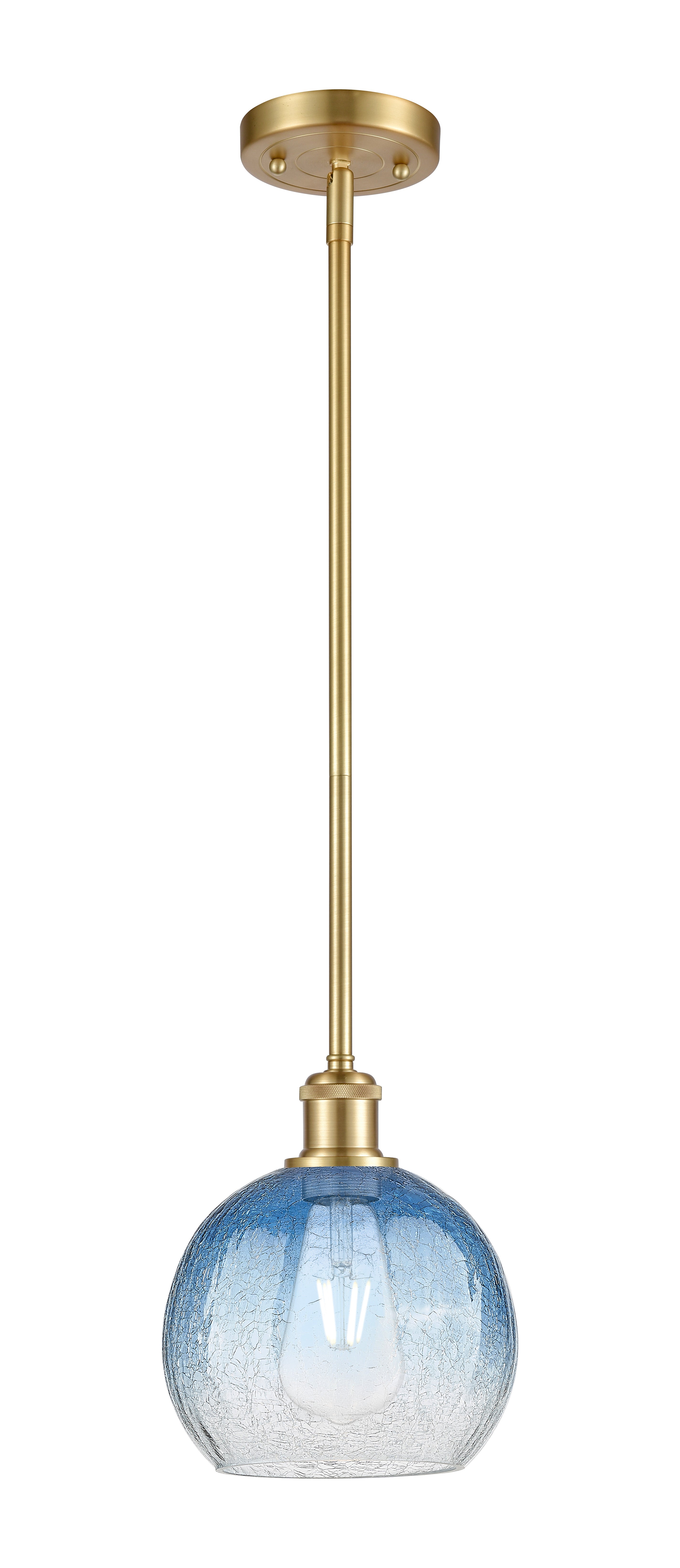 Ballston Mini Pendant Antique Brass Finish