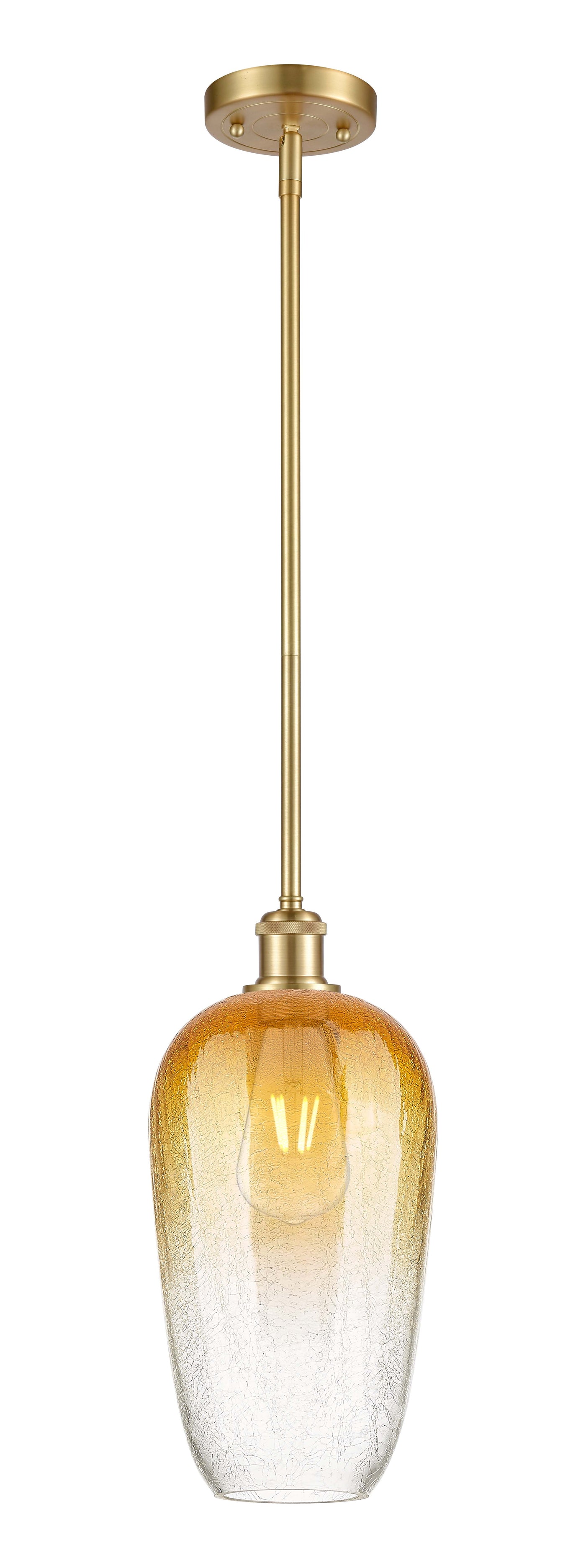 Ballston Mini Pendant Antique Brass Finish