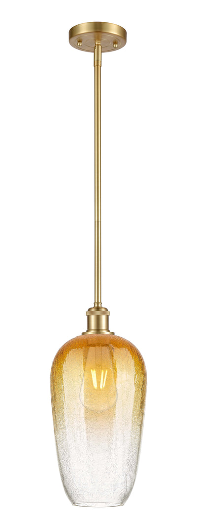 Ballston Mini Pendant Antique Brass Finish