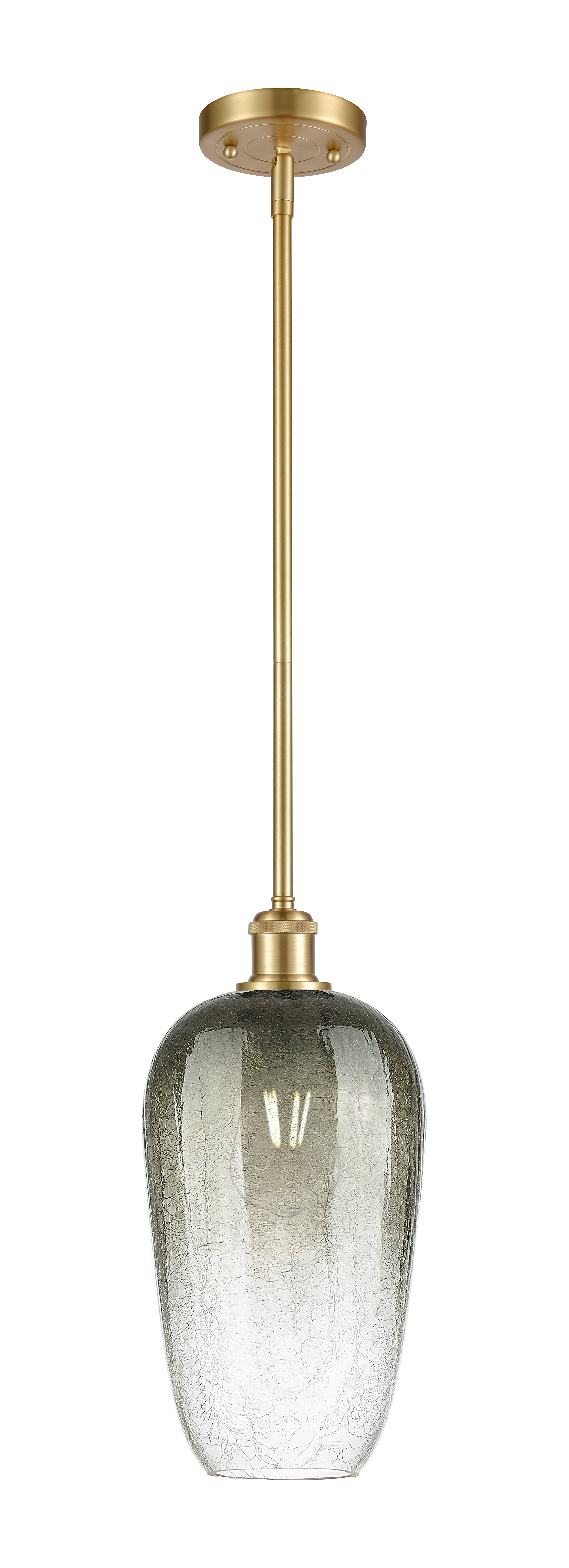 Ballston Mini Pendant Antique Brass Finish
