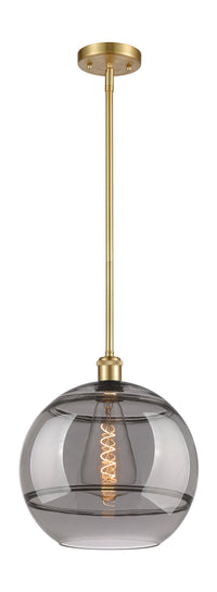 Ballston Mini Pendant Antique Brass Dimmable