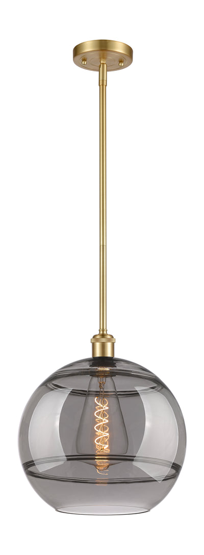 Ballston Mini Pendant Antique Brass Dimmable