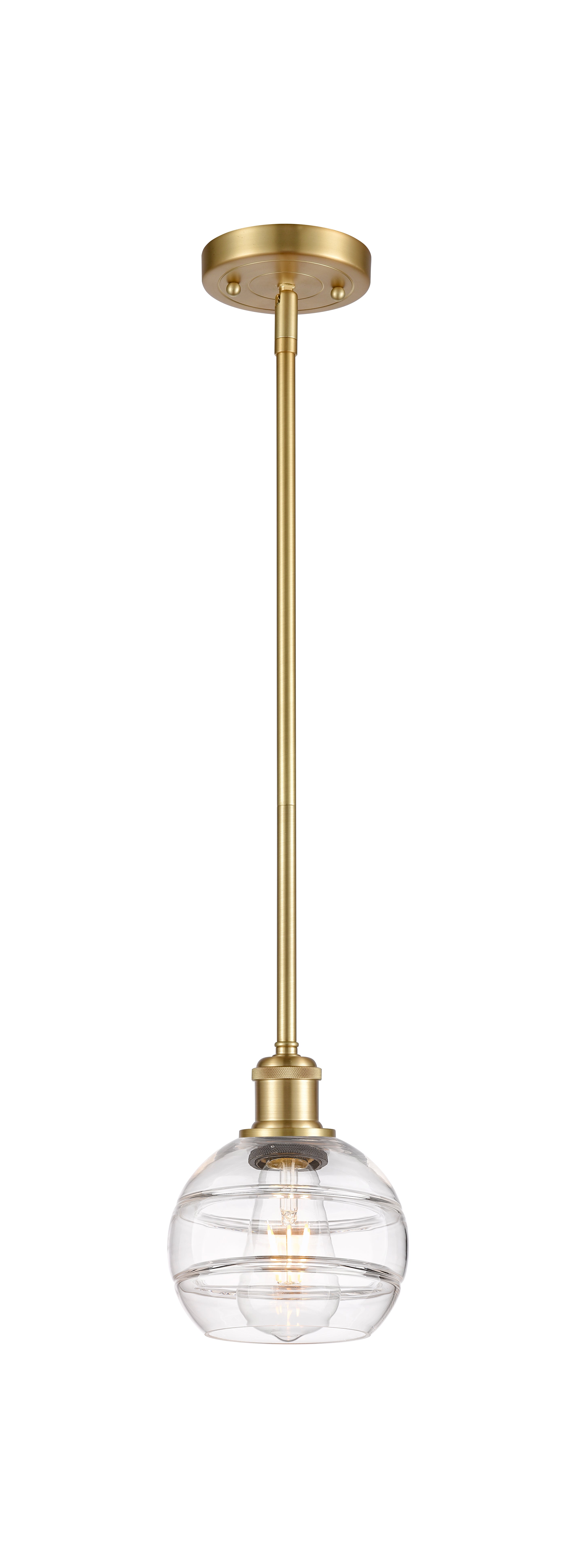 Ballston Mini Pendant Antique Brass Cast