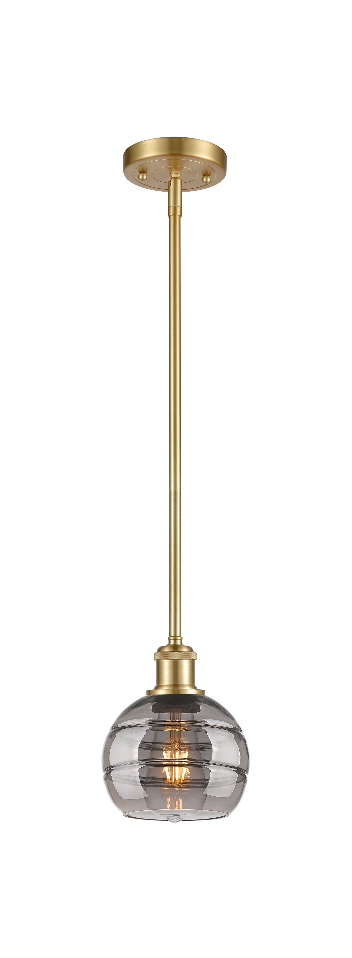 Ballston Mini Pendant Antique Brass Cast