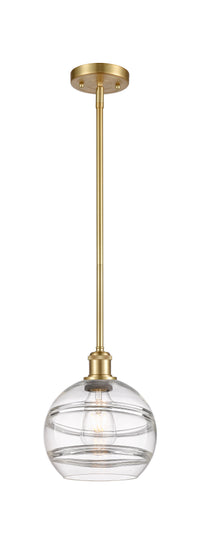 Ballston Mini Pendant Antique Brass Finish