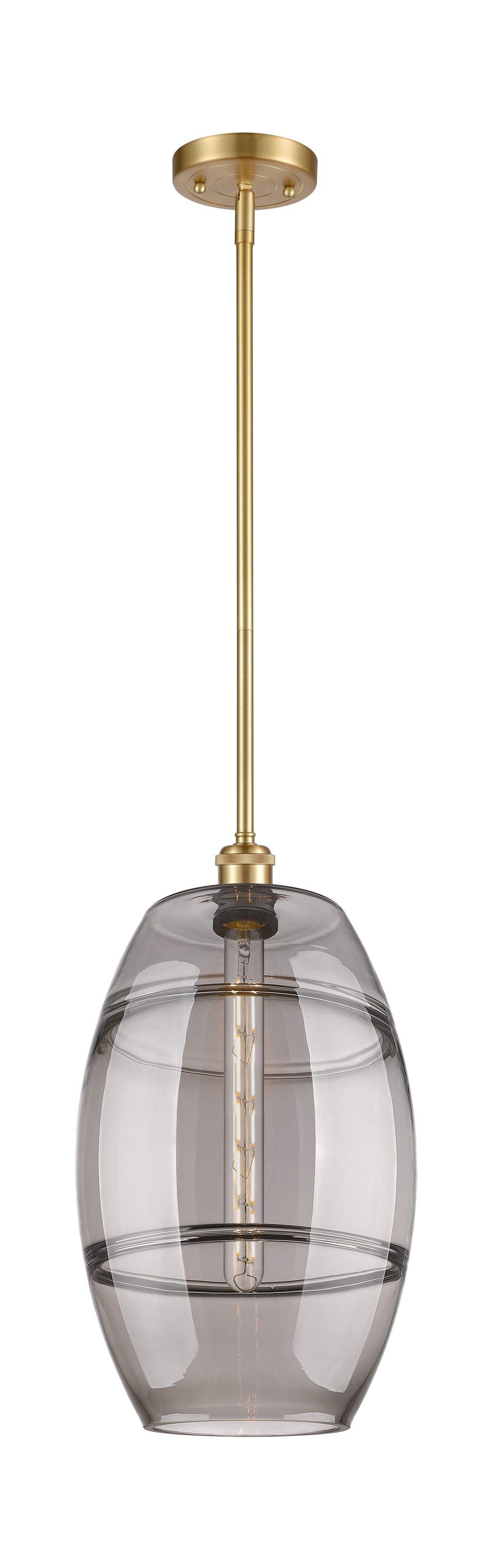 Ballston Mini Pendant Antique Brass 10 Inch
