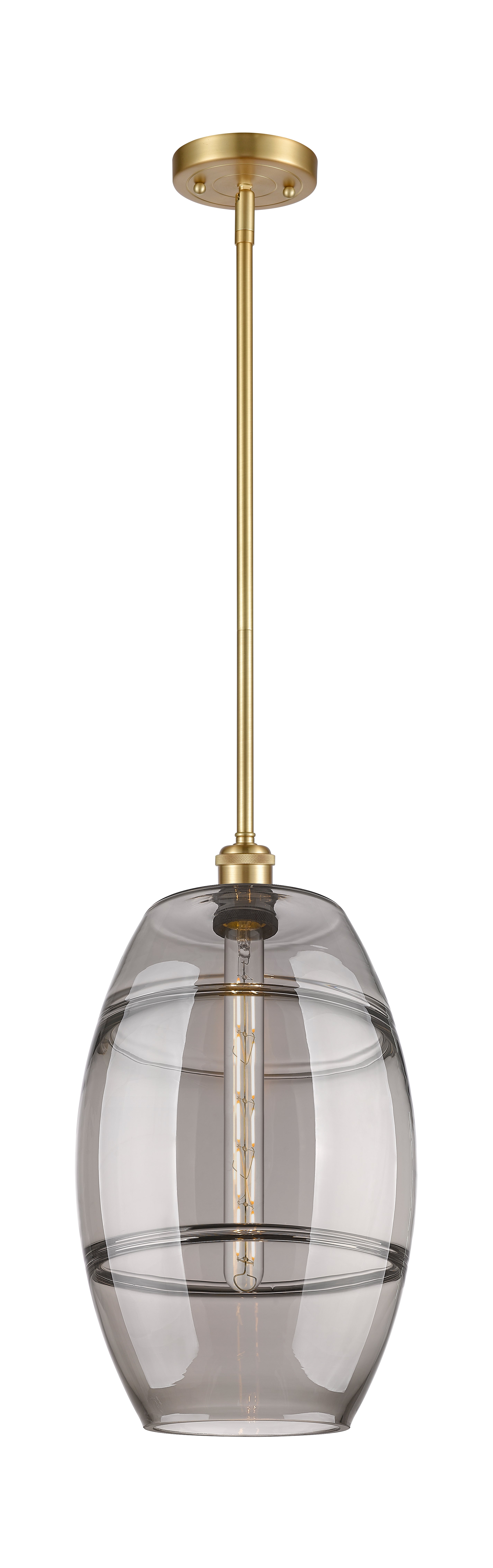 Ballston Mini Pendant Antique Brass 10 Inch