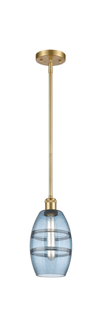 Ballston Mini Pendant Antique Brass Glass