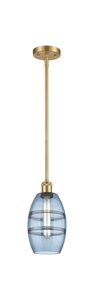 Ballston Mini Pendant Antique Brass Glass