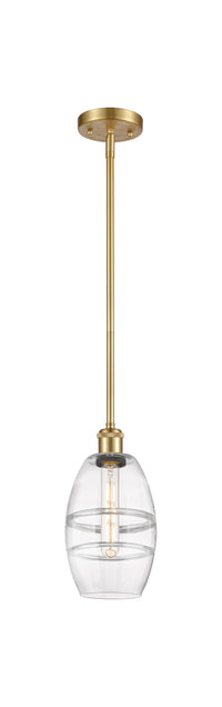 Ballston Mini Pendant Antique Brass Glass