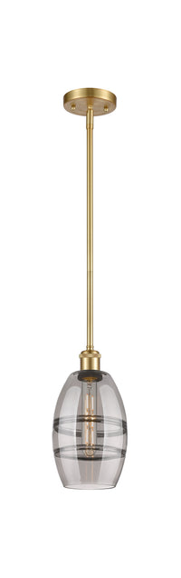 Ballston Mini Pendant Antique Brass Glass
