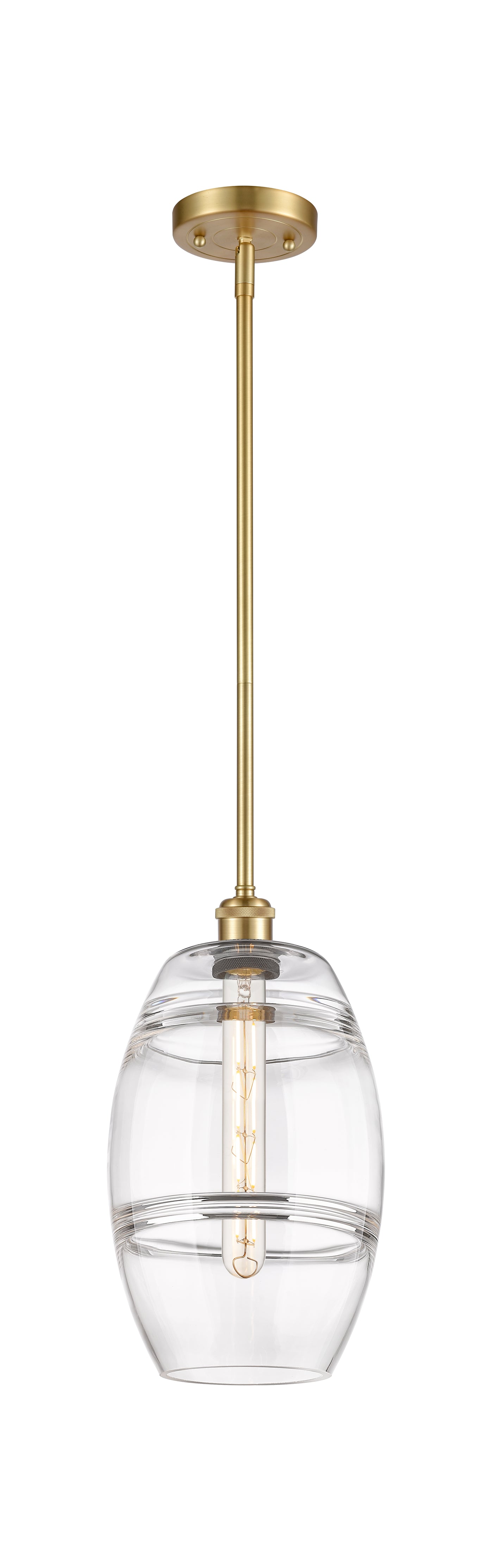 Ballston Mini Pendant Antique Brass