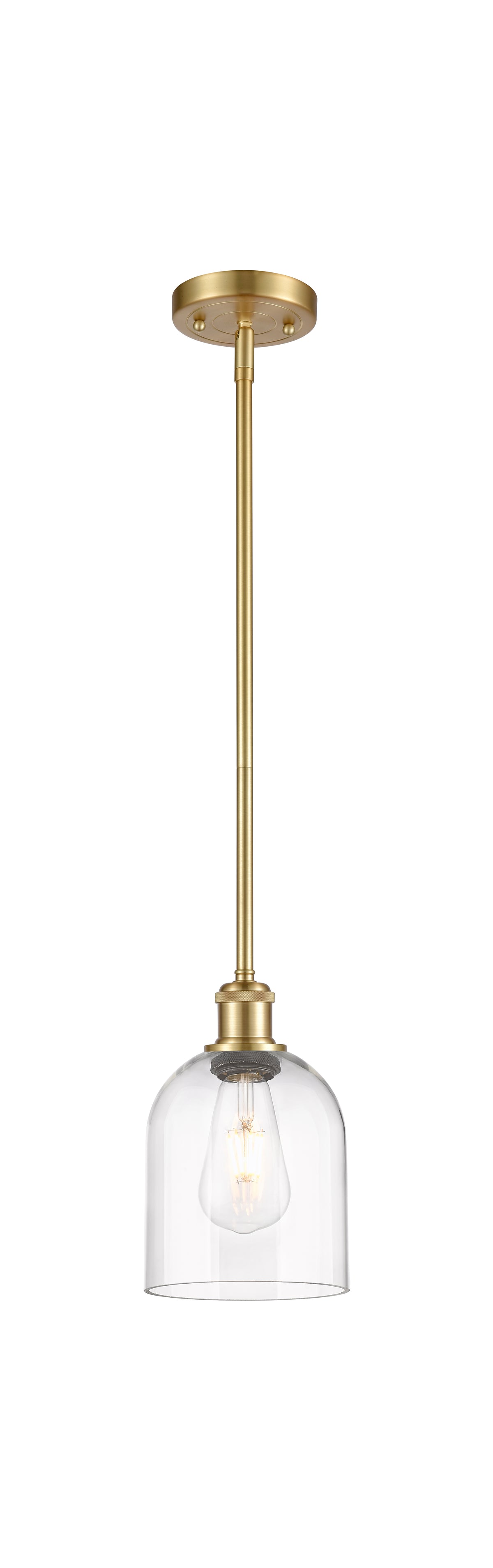 Ballston Mini Pendant Antique Brass