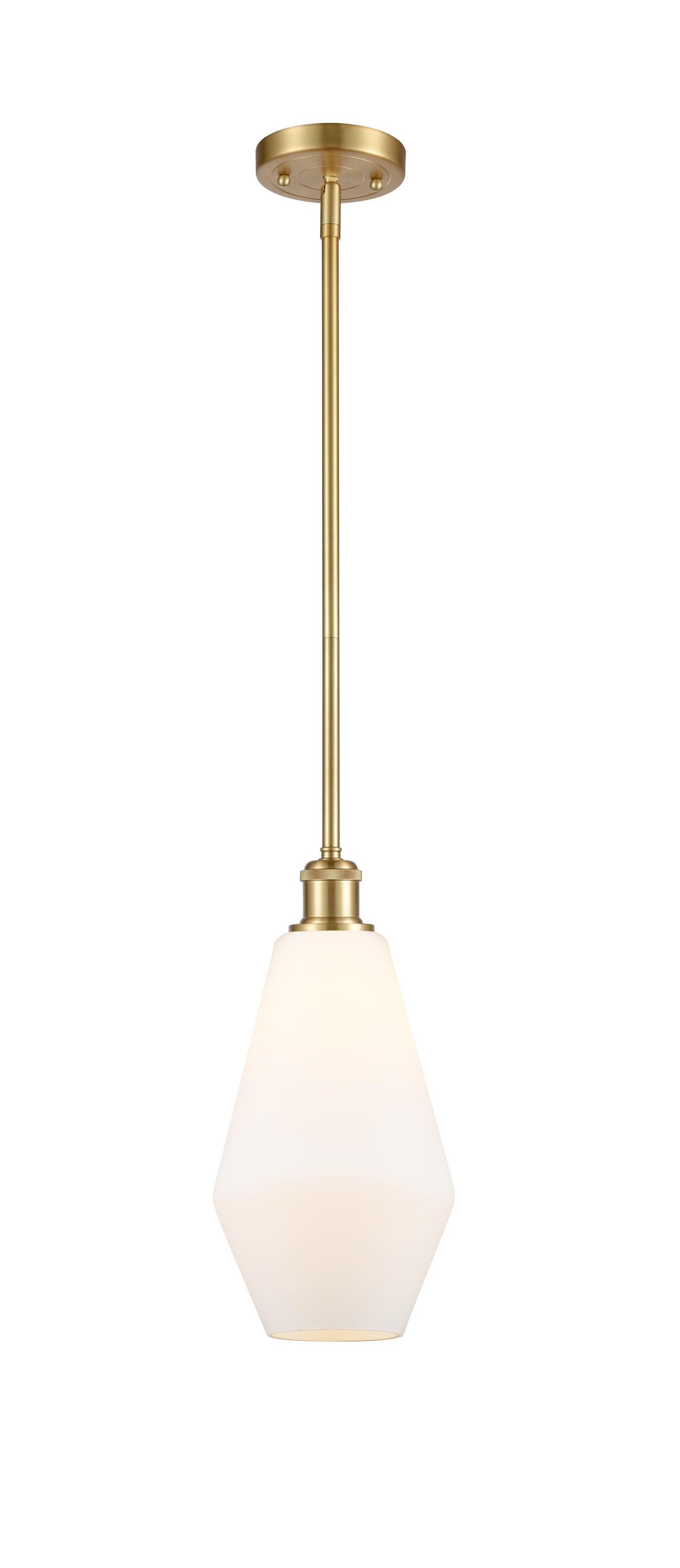 Ballston Mini Pendant 7 Inch Cast Brass